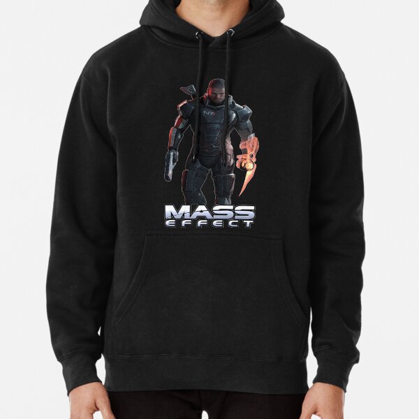 Commander Shepard Mass Effect Pullover Hoodie for Sale by ZemplyIronbeard Redbubble