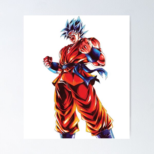 Goku Super Saiyan Blue Poster Print – imaginician