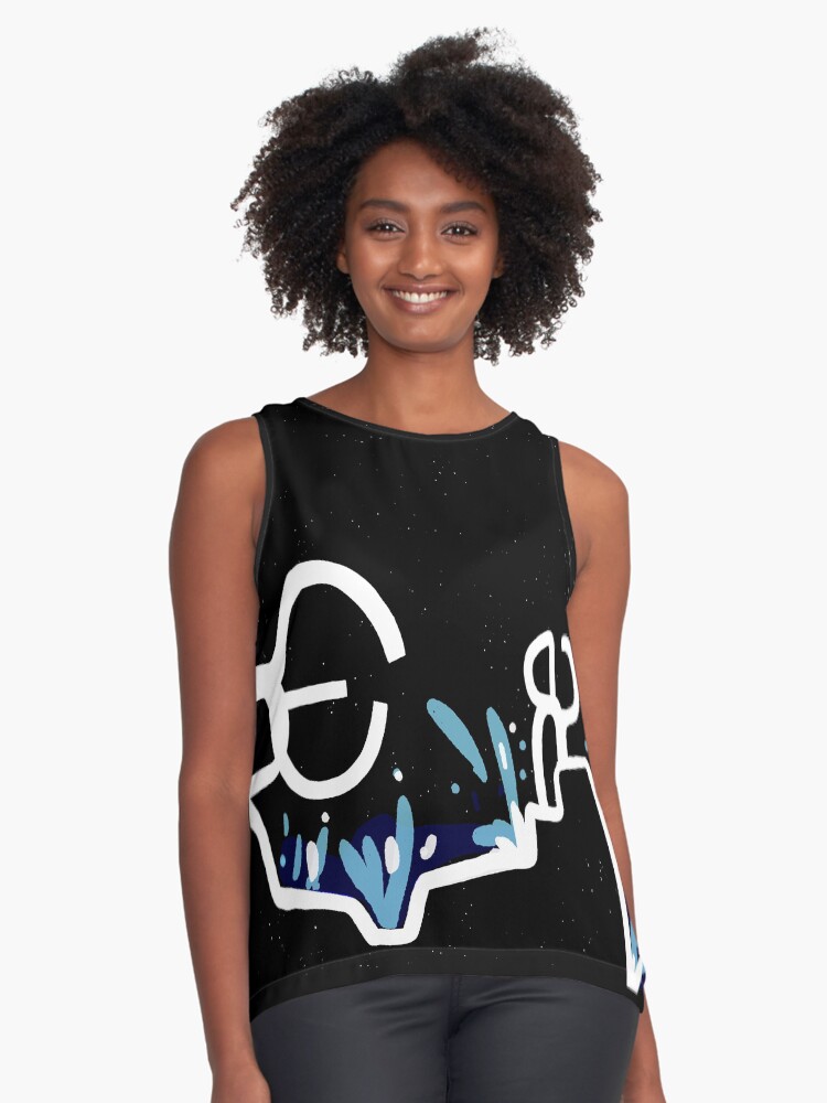 Vista previa del artículo con la obra «Blusa sin mangas», diseñado y vendido por CovoStudio.