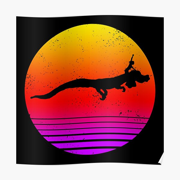 80er Luck Dragon Poster