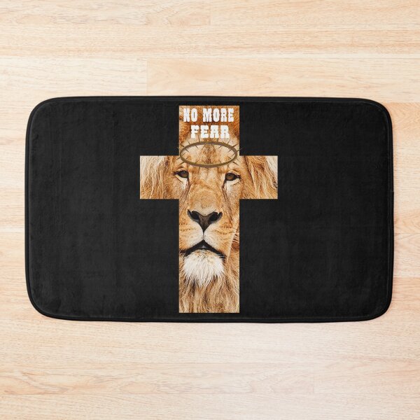 Item preview, No More Fear Lion Of Judah Cross Thorn designed and sold by dara4uall.