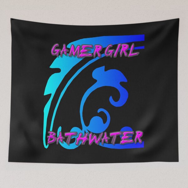 Item preview, Gamer Girl Bath Water designed and sold by Kadeda.