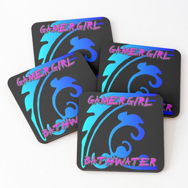 Item preview, Gamer Girl Bath Water designed and sold by Kadeda.