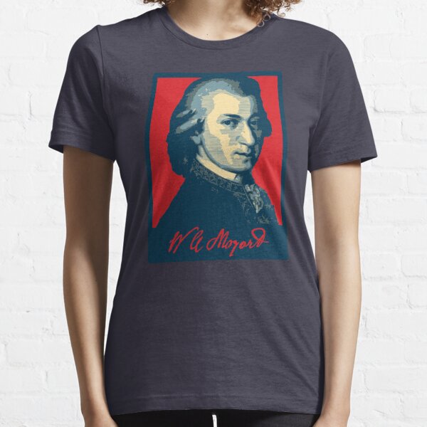 Wolfgang Amadeus Mozart Camiseta esencial