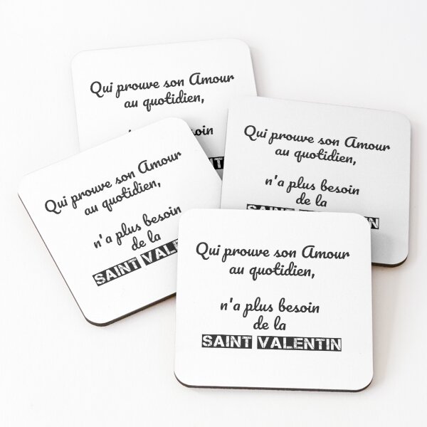 Item preview, Valentine love quote "Who proves his love, Valentine's Day" designed and sold by LaurentRuiz.