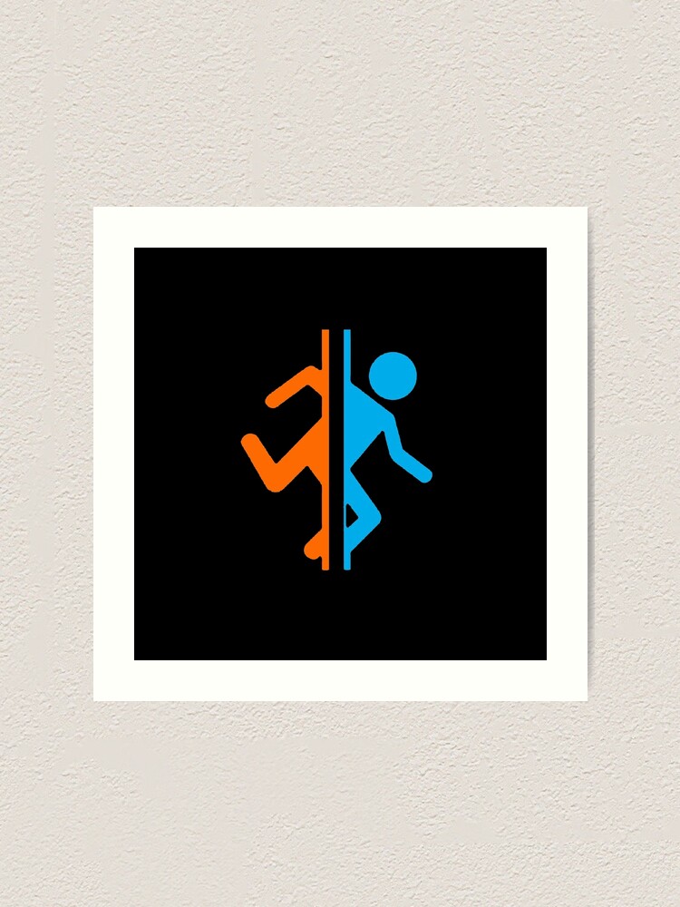 Alternate view of Portal Game Logo Art Print