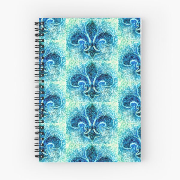 Item preview, Fleur de lis Turquoise - Par le Mer  designed and sold by JanineRileyArt.