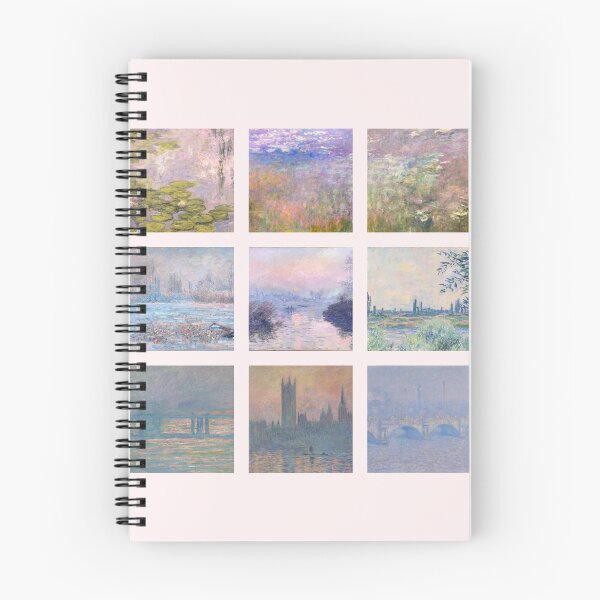 Item preview, soft monet collage designed and sold by mooniverse01.