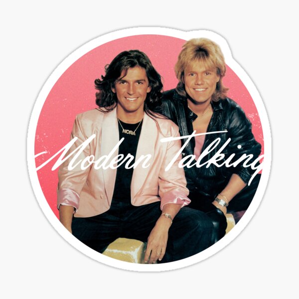 Modern talking Sticker