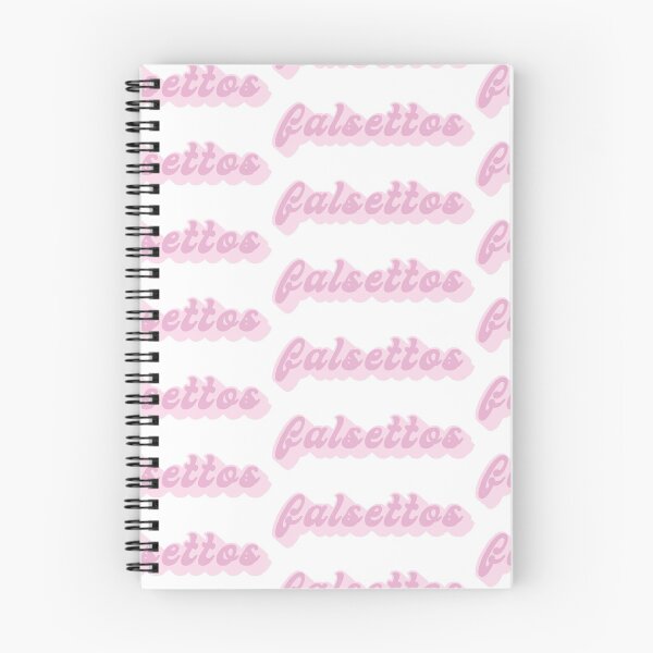 Artikelvorschau, Falsettos Pink Logo entworfen und verkauft von broadwaycantdie.