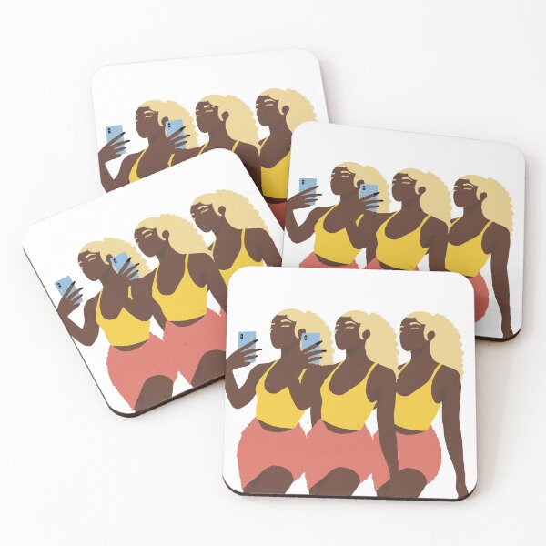 Item preview, Black woman selfie designed and sold by audreyfunwie.