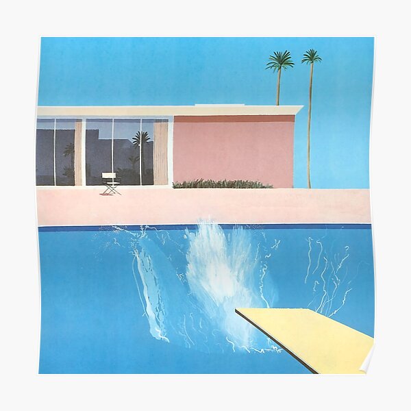 Pool Splash Poster