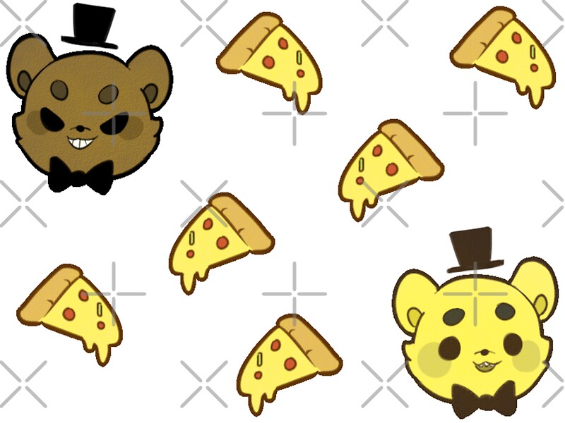 Golden Freddy: Stickers | Redbubble