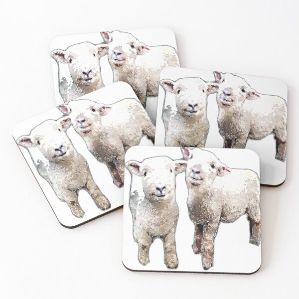 Item preview, Two Sheep bywhacky designed and sold by designbywhacky.