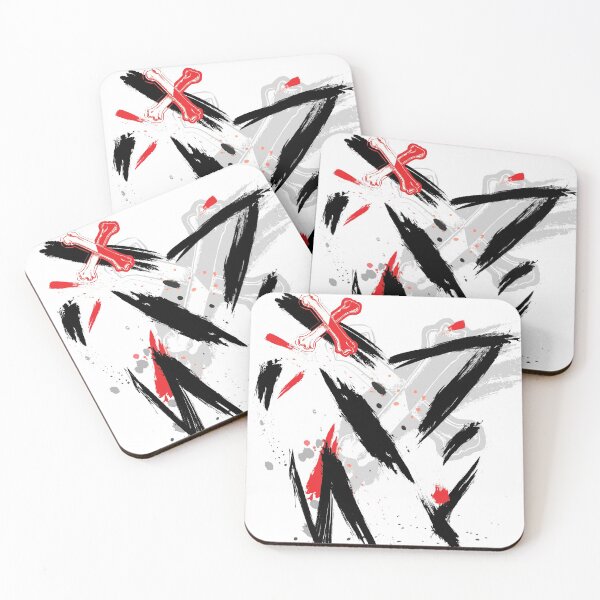 Item preview, Carlos De Vil Red and Black Brush designed and sold by Jaila Desper.