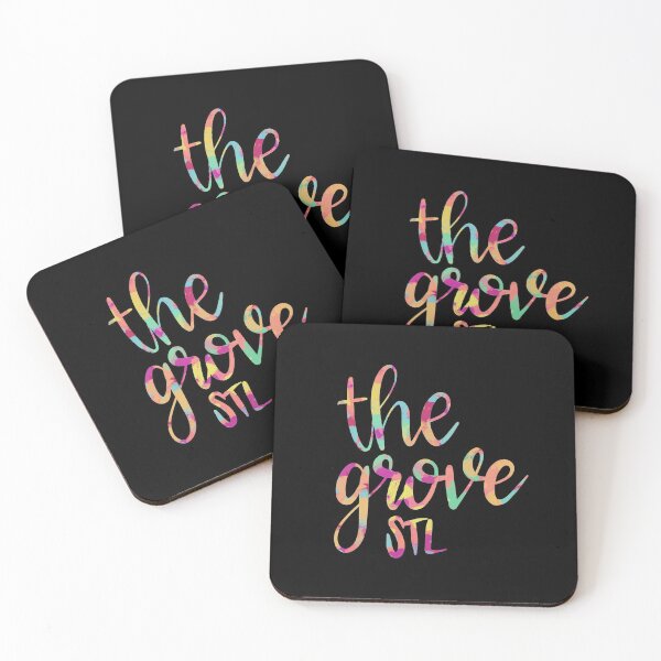 Item preview, The Grove St. Louis Neighborhood calligraphy  designed and sold by the-bangs.