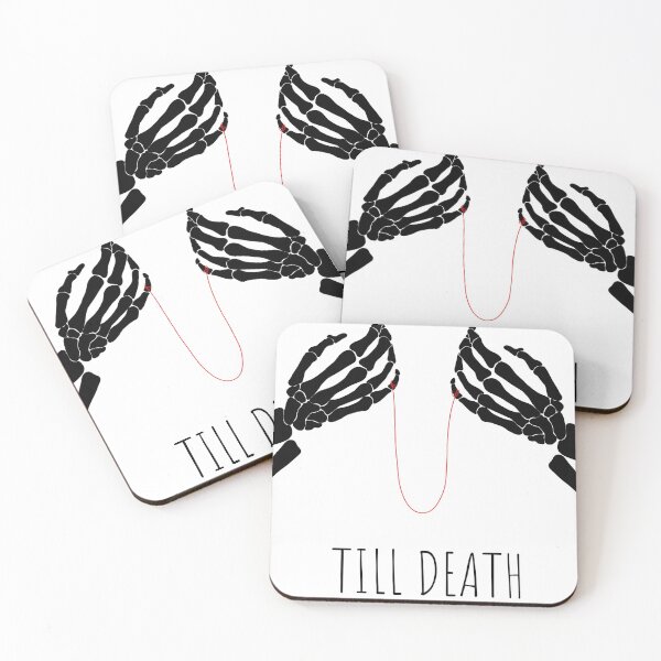 Item preview, TILL DEATH DO US PART.  designed and sold by Bestiesart.