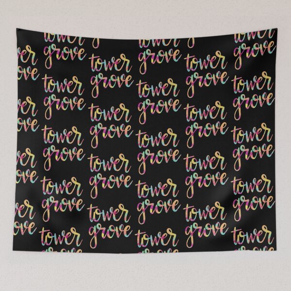Item preview, Tower Grove St. Louis Neighborhood calligraphy  designed and sold by the-bangs.