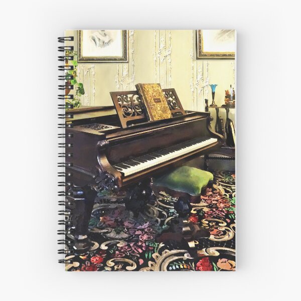 Item preview, Elegant Piano in Victorian Parlor designed and sold by Susan Savad.
