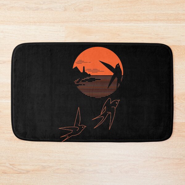 Item preview, Swallow And The Sea - A Minimal Tee designed and sold by sachpica.