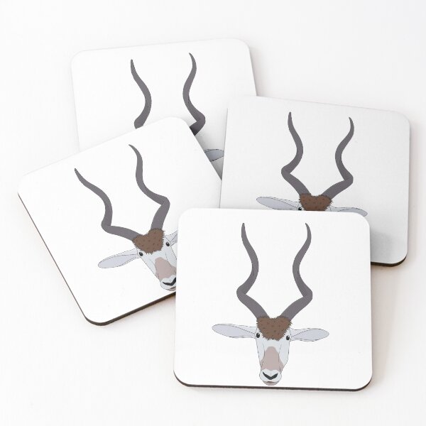 Item preview, Addax Head designed and sold by stickerstone.