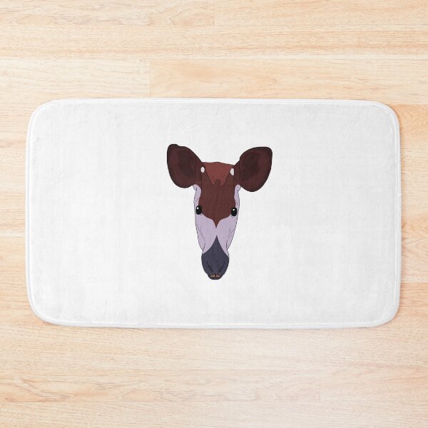 Item preview, Okapi Head designed and sold by stickerstone.