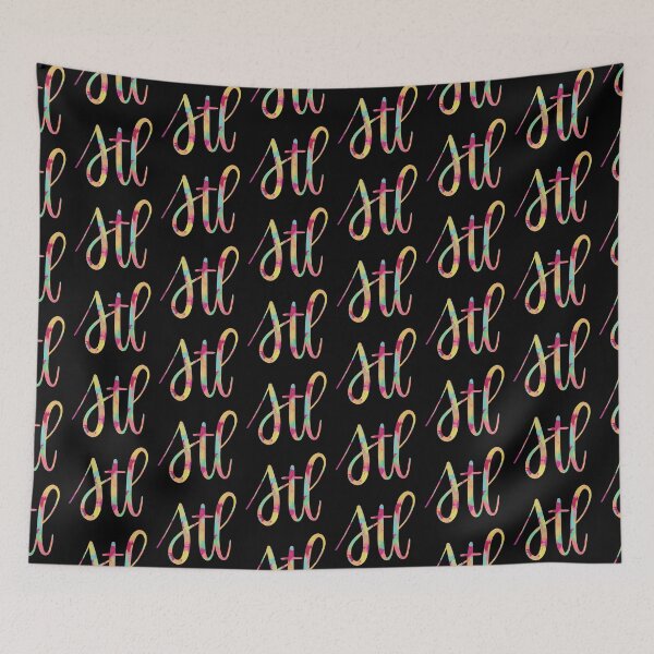 Item preview, St. Louis STL calligraphy  designed and sold by the-bangs.