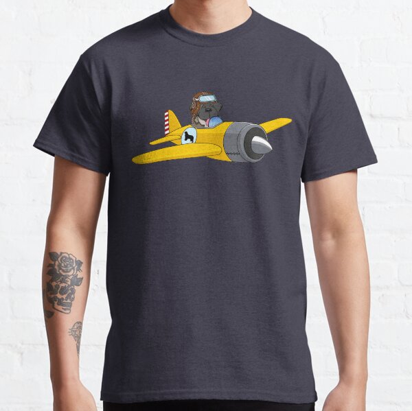 Piper J-3 Cub with Newfie Pilot Classic T-Shirt