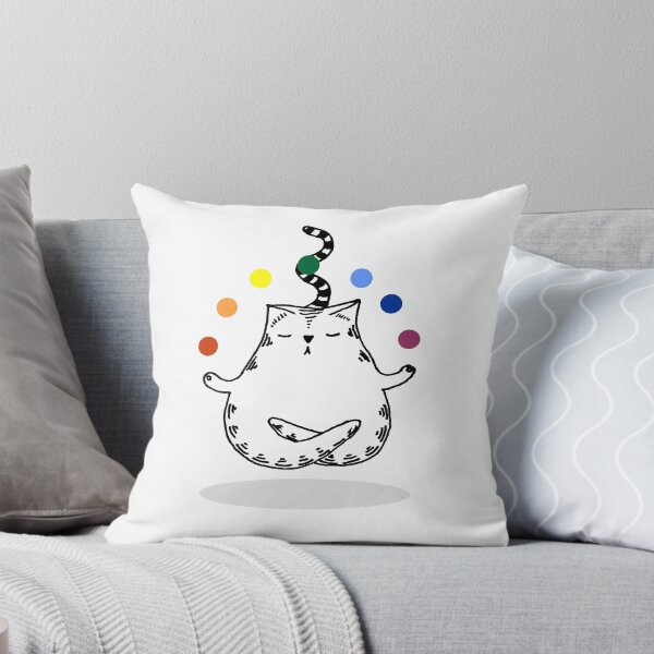 Item preview, Meditation Cat designed and sold by StripedTails.