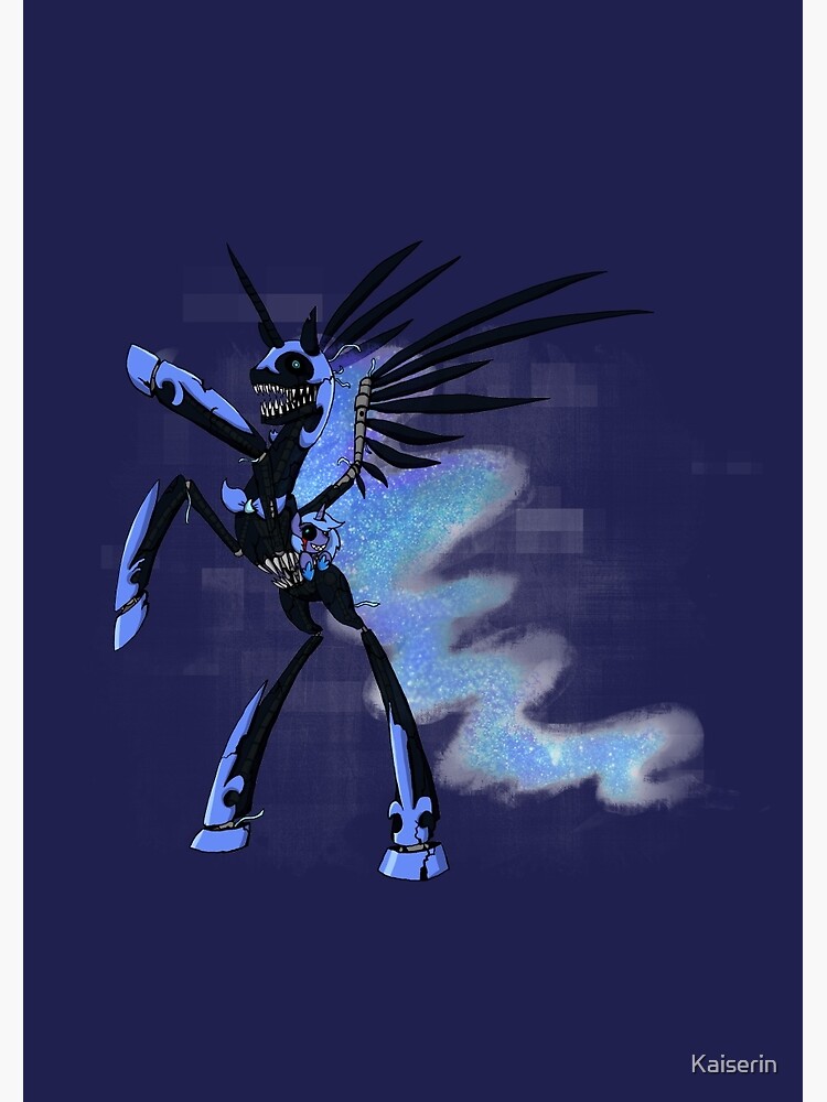 My Little Pony MLP FNAF Nightmare Moon Animatronic Journal