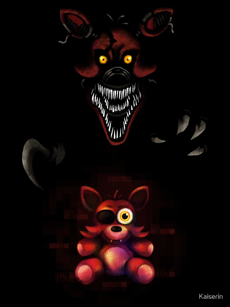 Five Nights at Freddy's - Fnaf 4 - Nightmare Foxy Plush Photographic Print  for Sale by Kaiserin