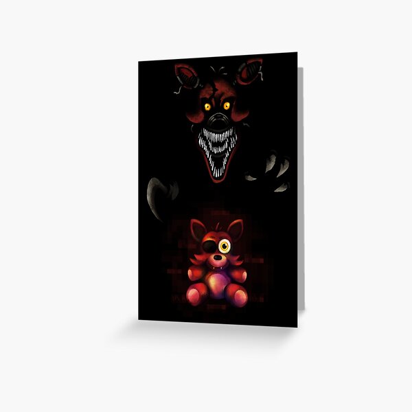 Five Nights at Freddy's - FNAF 4 - Nightmare Foxy - It's Me Greeting Card  for Sale by Kaiserin
