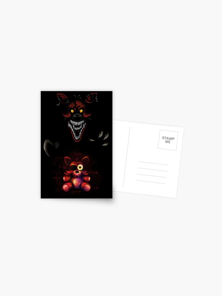 Five Nights at Freddy's - FNAF 4 - Nightmare Foxy - It's Me Postcard for  Sale by Kaiserin