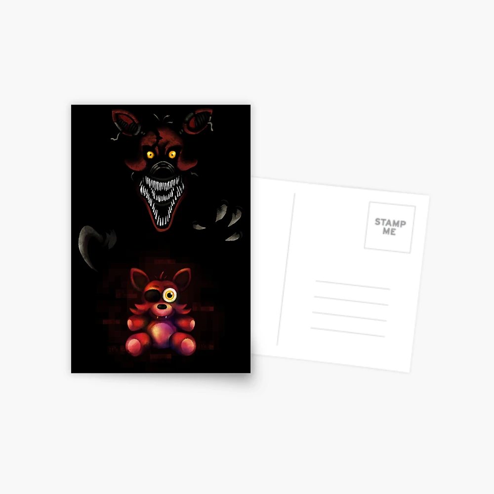 Five Nights at Freddy's - Fnaf 4 - Nightmare Foxy Postcard for Sale by  Kaiserin