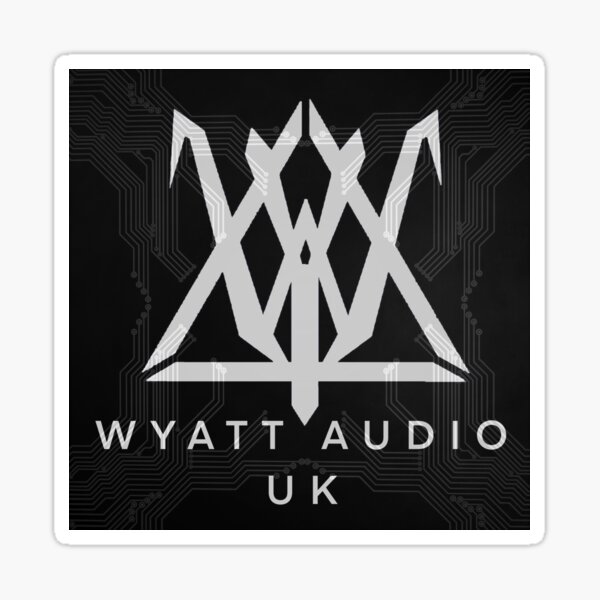 Wyatt Audio UK Large Sticker
