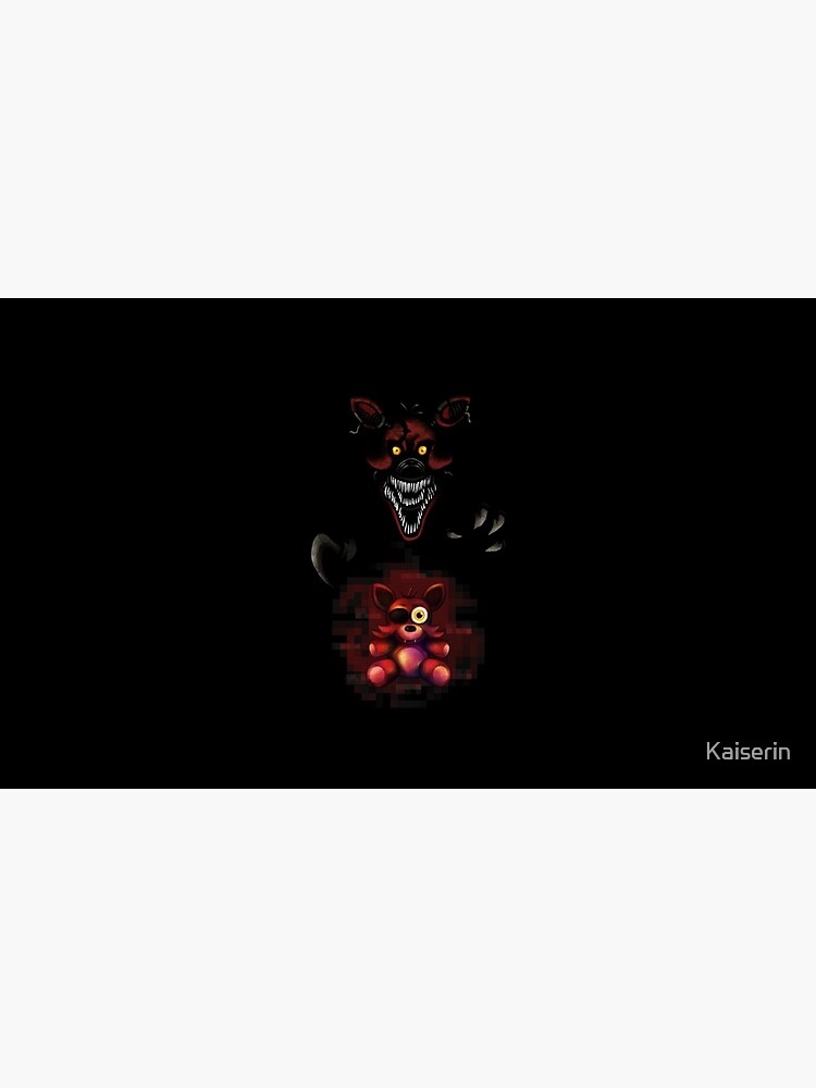 FNAF 4 Nightmare Foxy Plush 6. Display model only. No tags