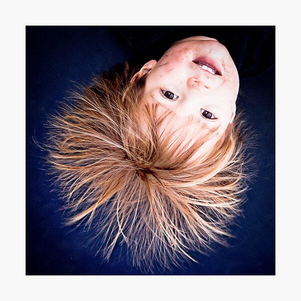 ...trampoline hair... Photographic Print