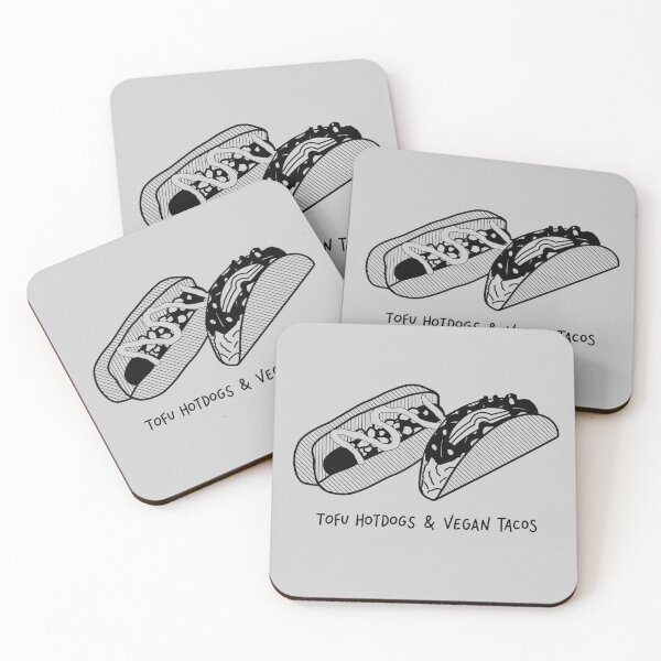 Item preview, Tofu Hotdogs & Vegan Tacos designed and sold by slomotionworks.