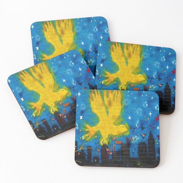 Item preview, Yellowbird Wall #1a designed and sold by Mark Ross.