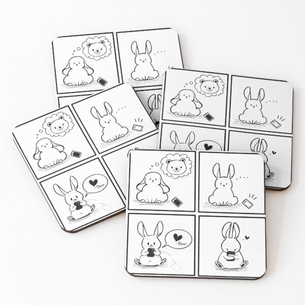 Item preview, Bear and Bunny comic designed and sold by Caspalpo.