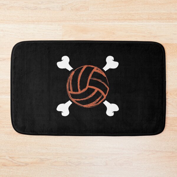 Item preview, Volleyball Crossbones Team designed and sold by MagicSD Designs.
