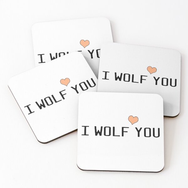 Item preview, I Wolf YOU designed and sold by LeashUndone.