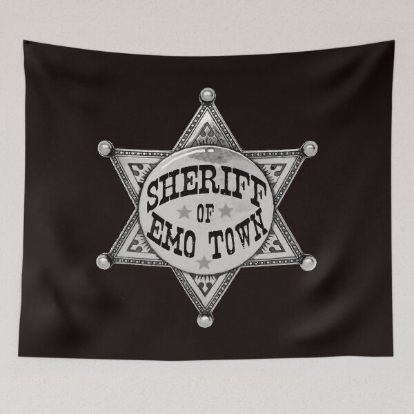 Item preview, Sheriff of EMO TOWN designed and sold by Chloë, Natalie, & Sam Buse.