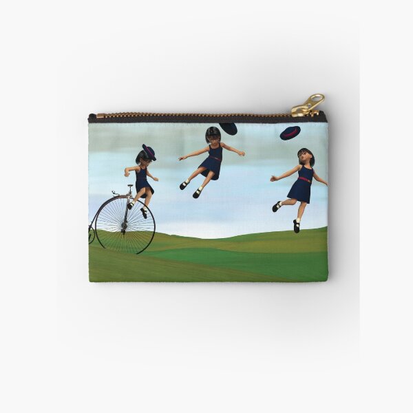 Item preview, Chica en un centavo Farthing designed and sold by iconymous.