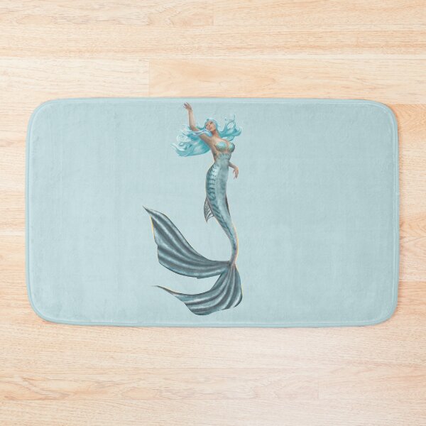 Item preview, Mermaid Swimming in Caribbean Waters designed and sold by Eva Nev.