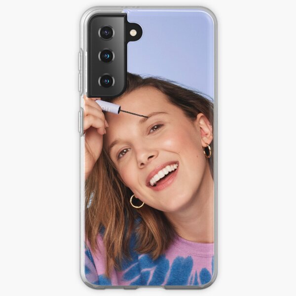 millie bobby brown Coque souple Samsung Galaxy