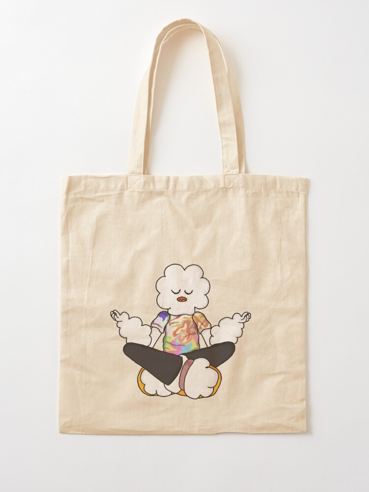 KAWS x Uniqlo x Peanuts Snoopy Pattern Tote Bag Beige