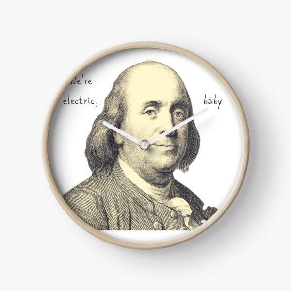 Electric Benjamin Franklin Clock