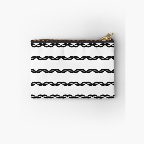 Item preview, Black and White Braided Stripes designed and sold by Poetic Patterns Studio.