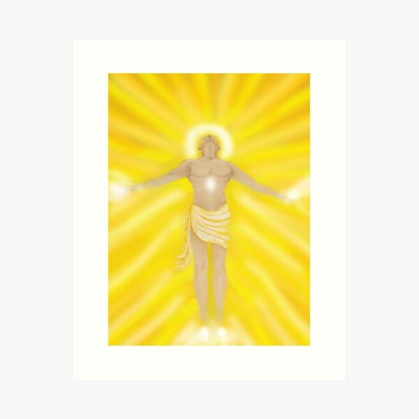 Helios - God of Sun Kunstdruck